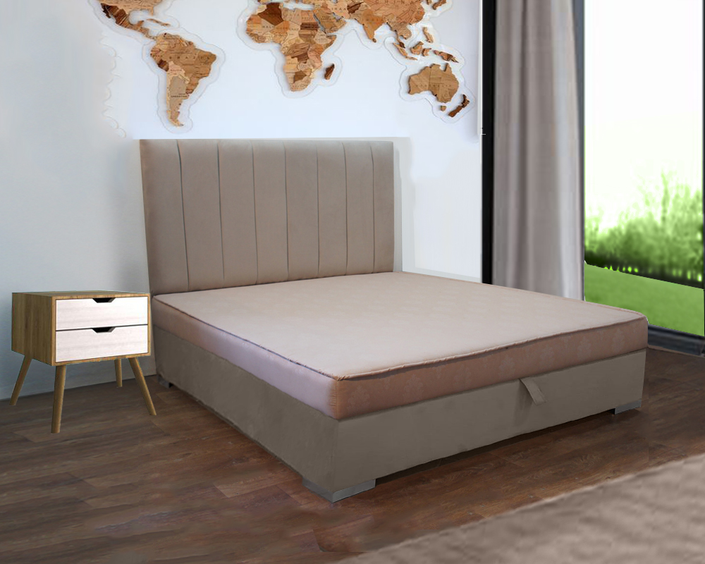 Кровать с матрасом и подъёмным механизмом Портофино